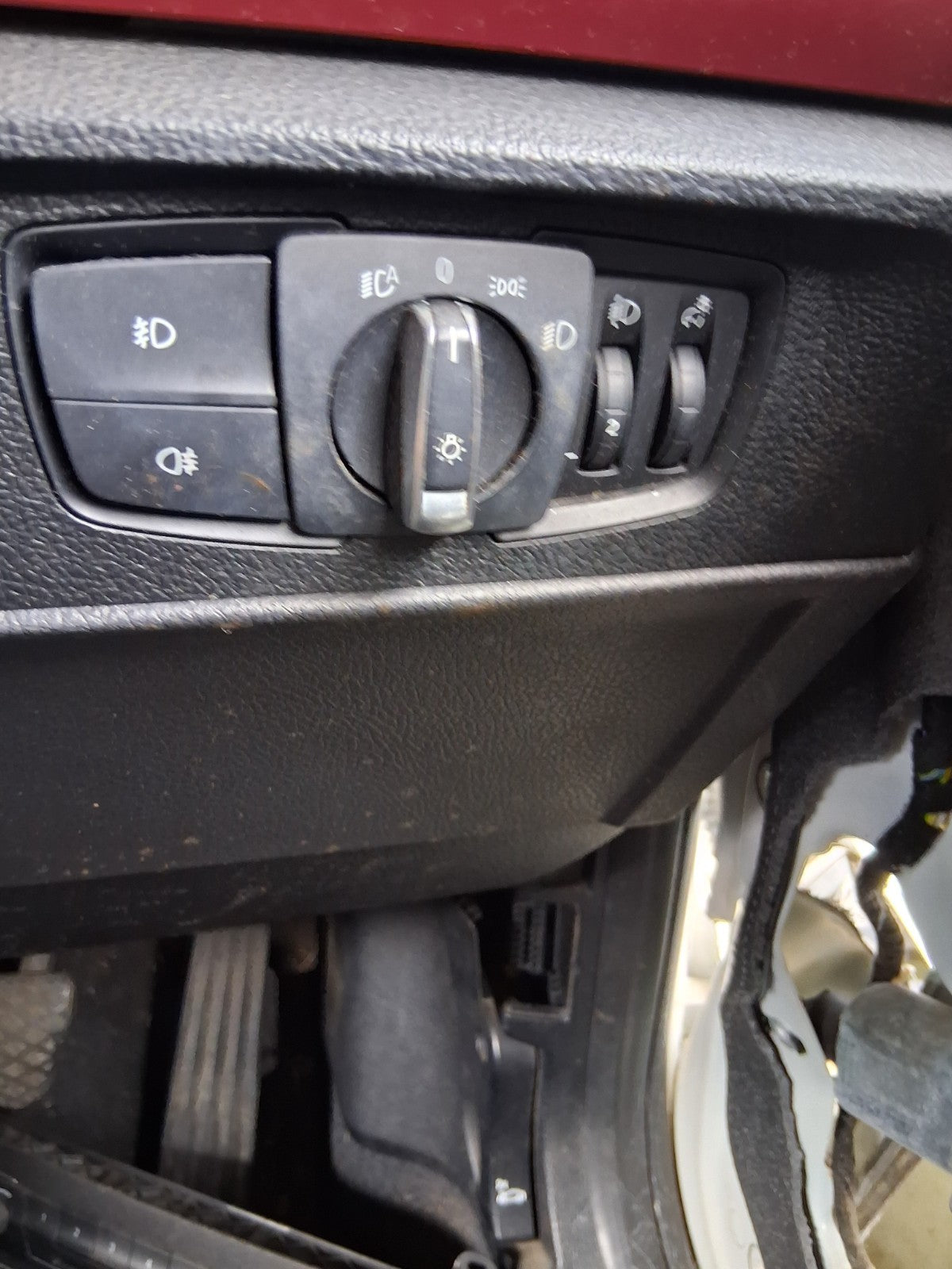 2014 BMW 1 SERIES F20 3 DOOR HEADLIGHT CONTROL ADJUSTER SWITCH