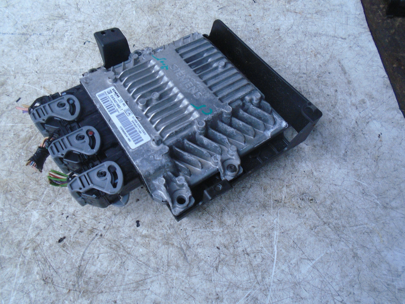 CITROEN C5 2005 2.0 DIESEL ECU ENGINE CONTROL MODULE UNIT 9655041480