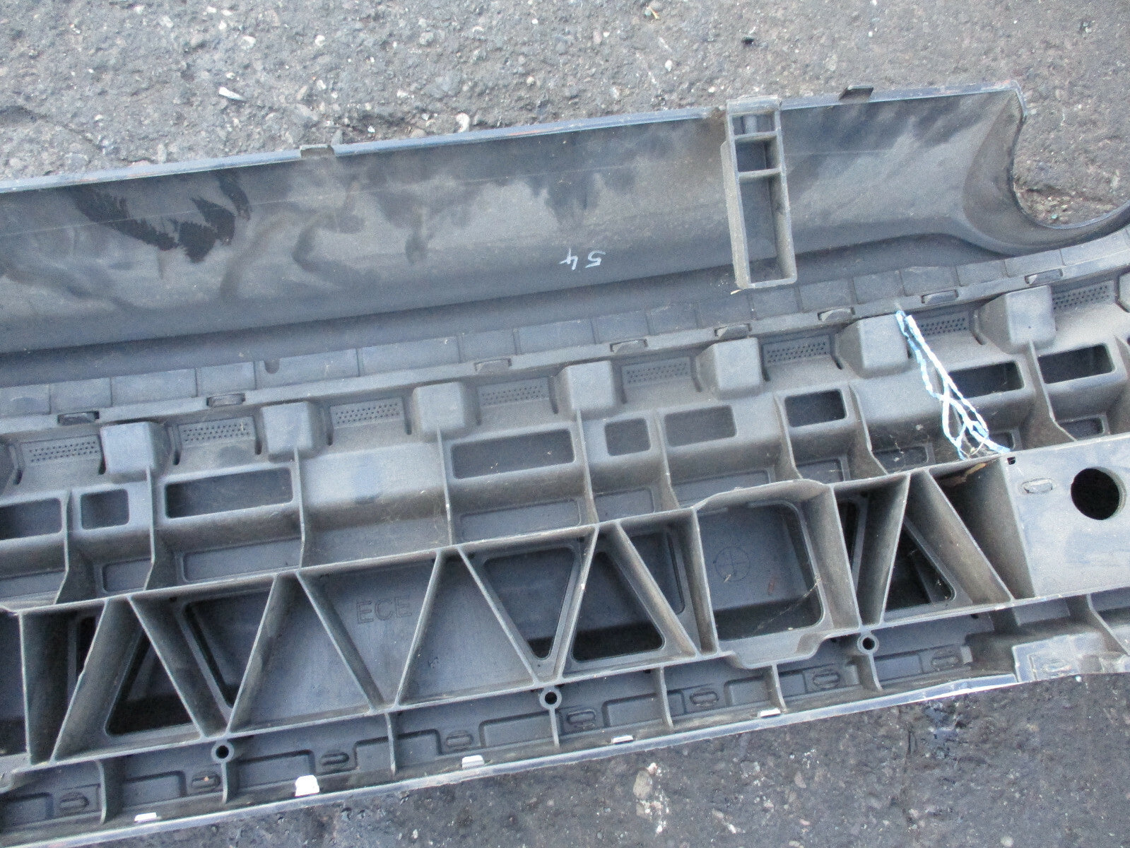 AUDI A4 B7 2006 S LINE REAR BUMPER DARK GREY