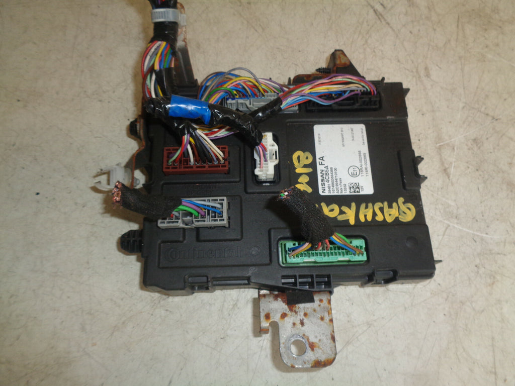 NISSAN QASHQAI J11 MK2 2018 BODY CONTROL MODULE 284B14CB5A DAMAGED
