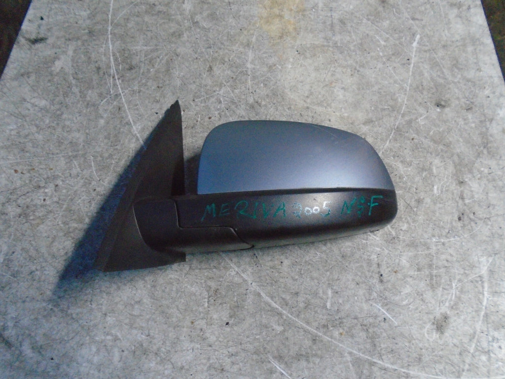 VAUXHALL MERIVA A  2005 MK1 NSF FRONT PASSENGER SIDE ELECTRIC WING MIRROR