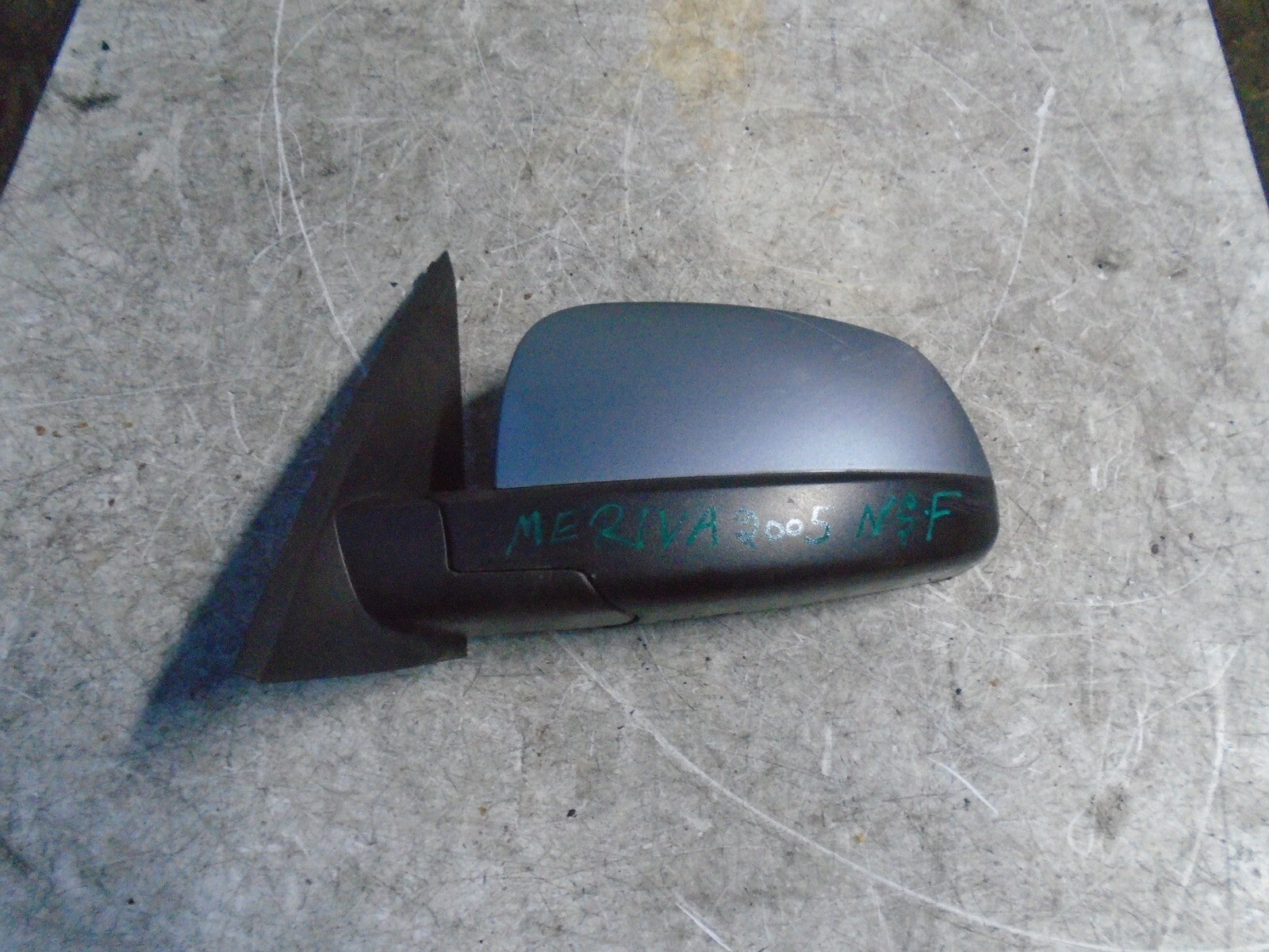 VAUXHALL MERIVA A  2005 MK1 NSF FRONT PASSENGER SIDE ELECTRIC WING MIRROR