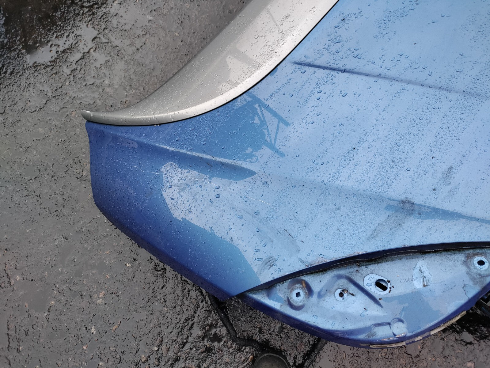 2015 RENAULT MEGANE 2 DOOR CONVERTIBLE REAR TAILGATE BOOT LID BLUE