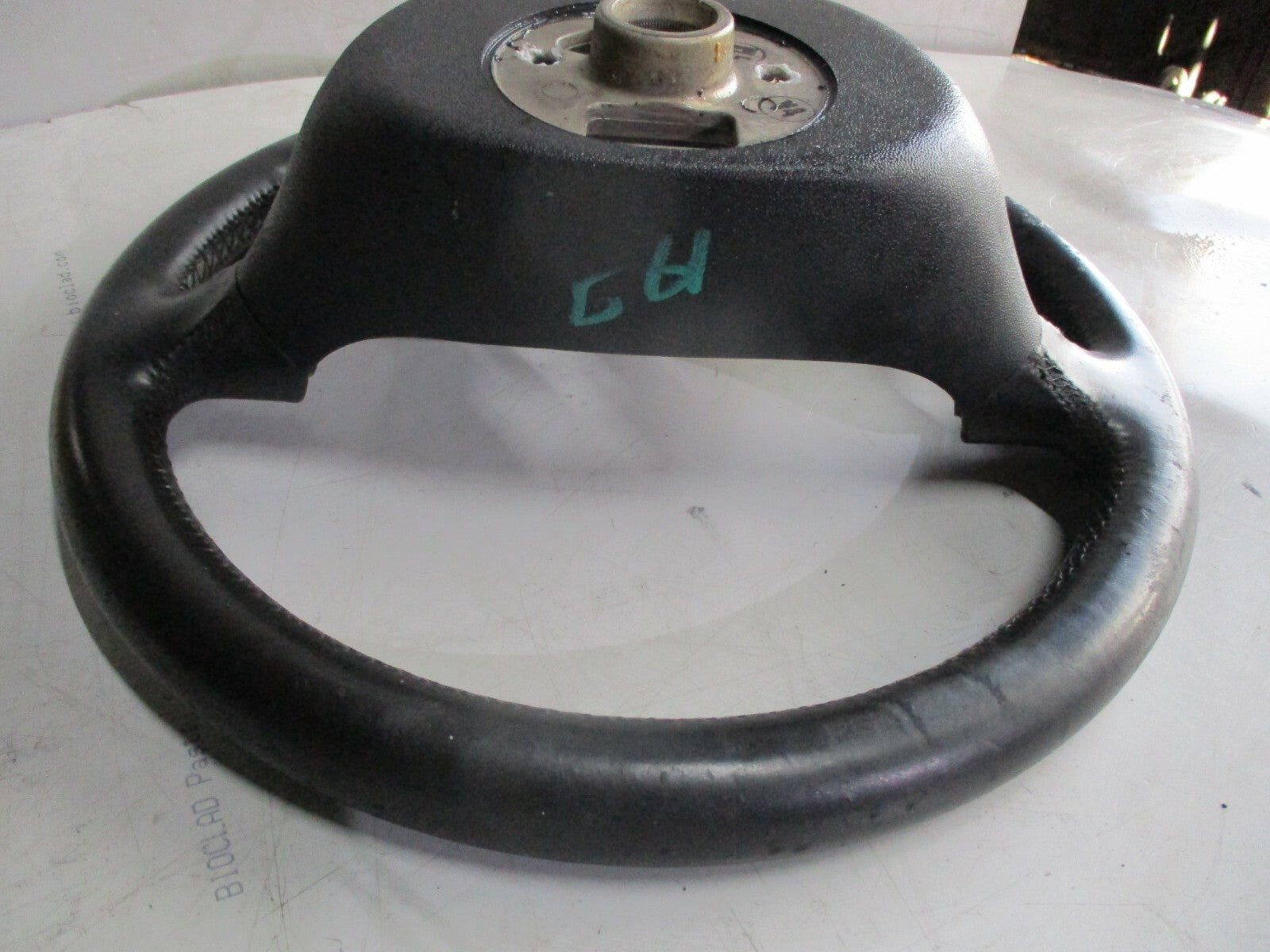 AUDI A3 8P 2005 4 SPOKE LEATHER DRIVING STEERING WHEEL