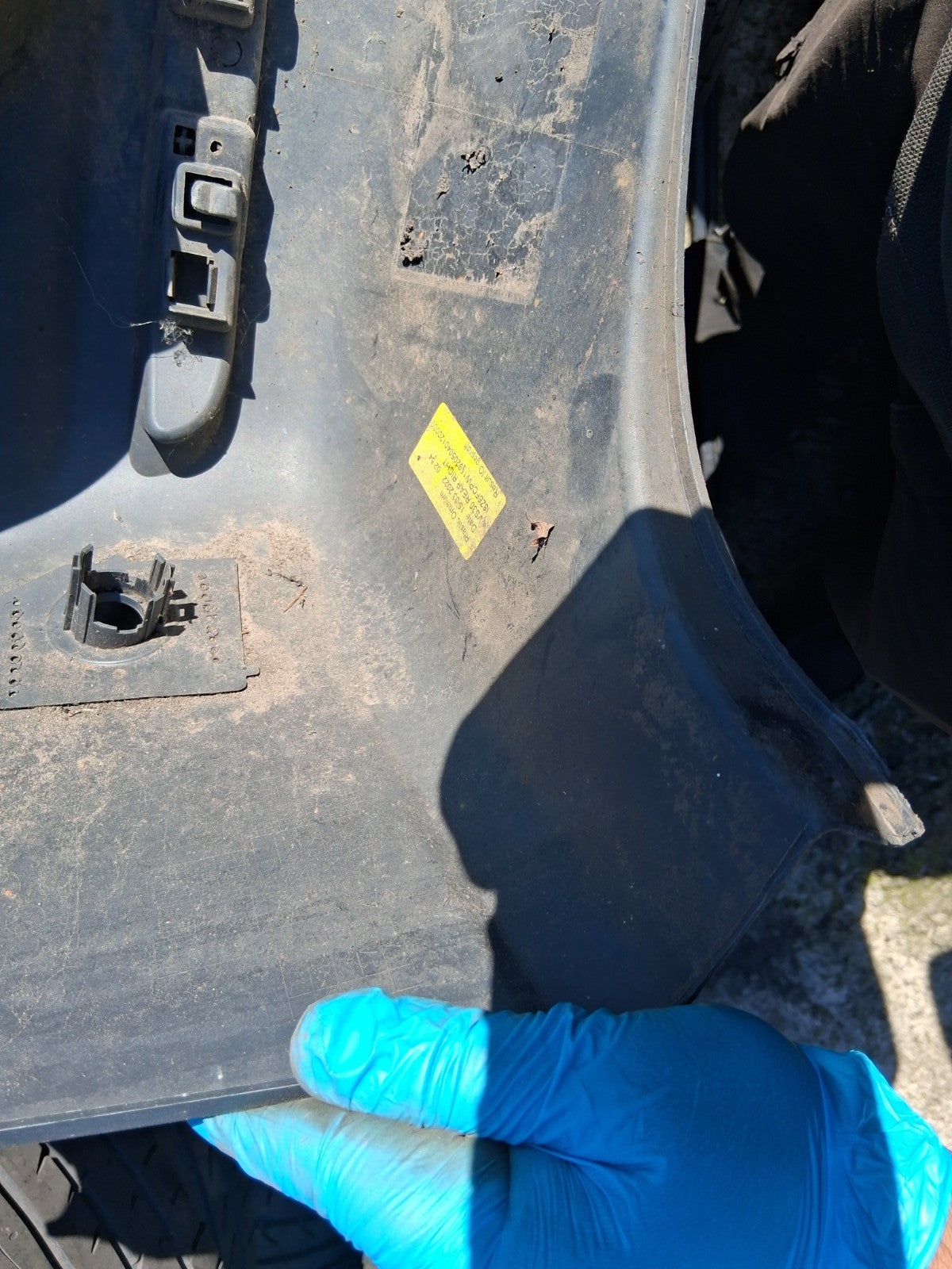 MERCEDES BENZ SPRINTER W907 OSR DRIVER SIDE REAR BUMPER CORNER A9078801900