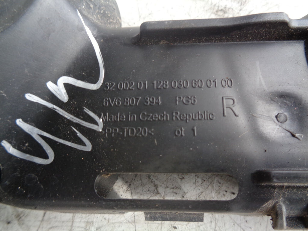 SKODA FABIA 2018 MK3 NJ BUMPER HANGER LOCATOR DRIVER SIDE REAR 6V6807394