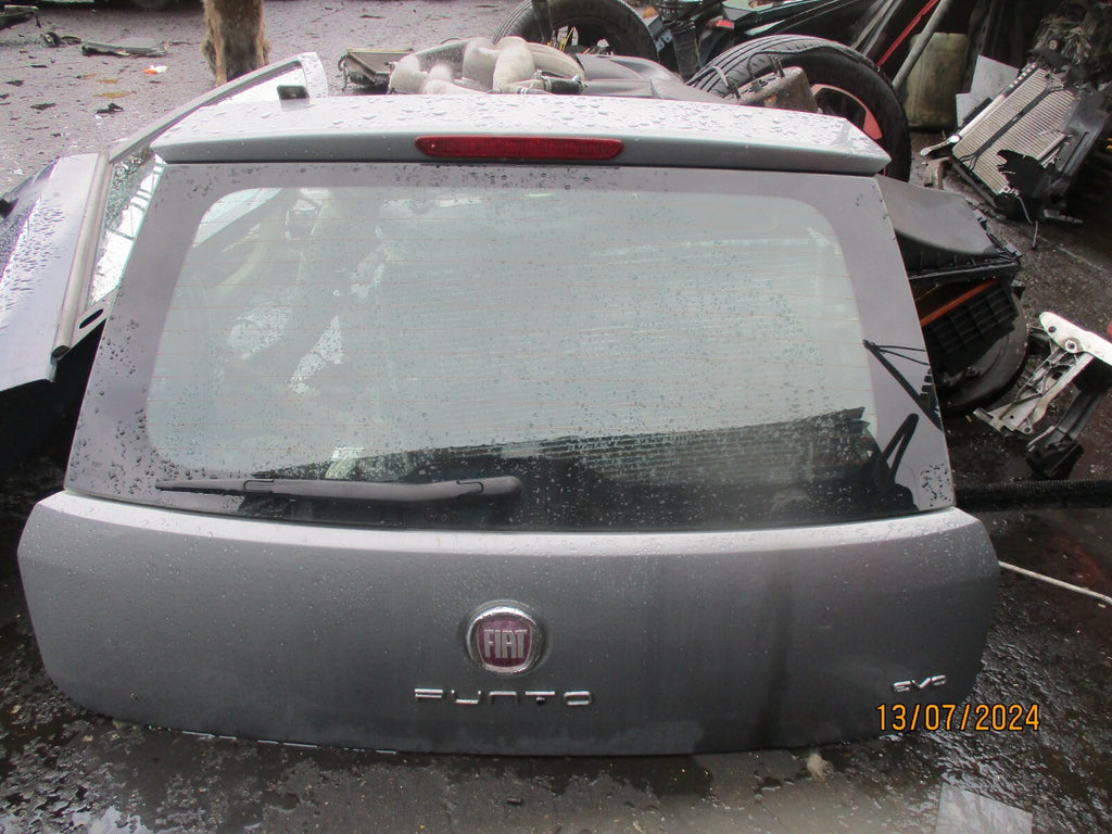 2010 FIAT GRANDE PUNTO EVO 5 DOOR HATCHBACK REAR BOOTLID TAILGATE GREY