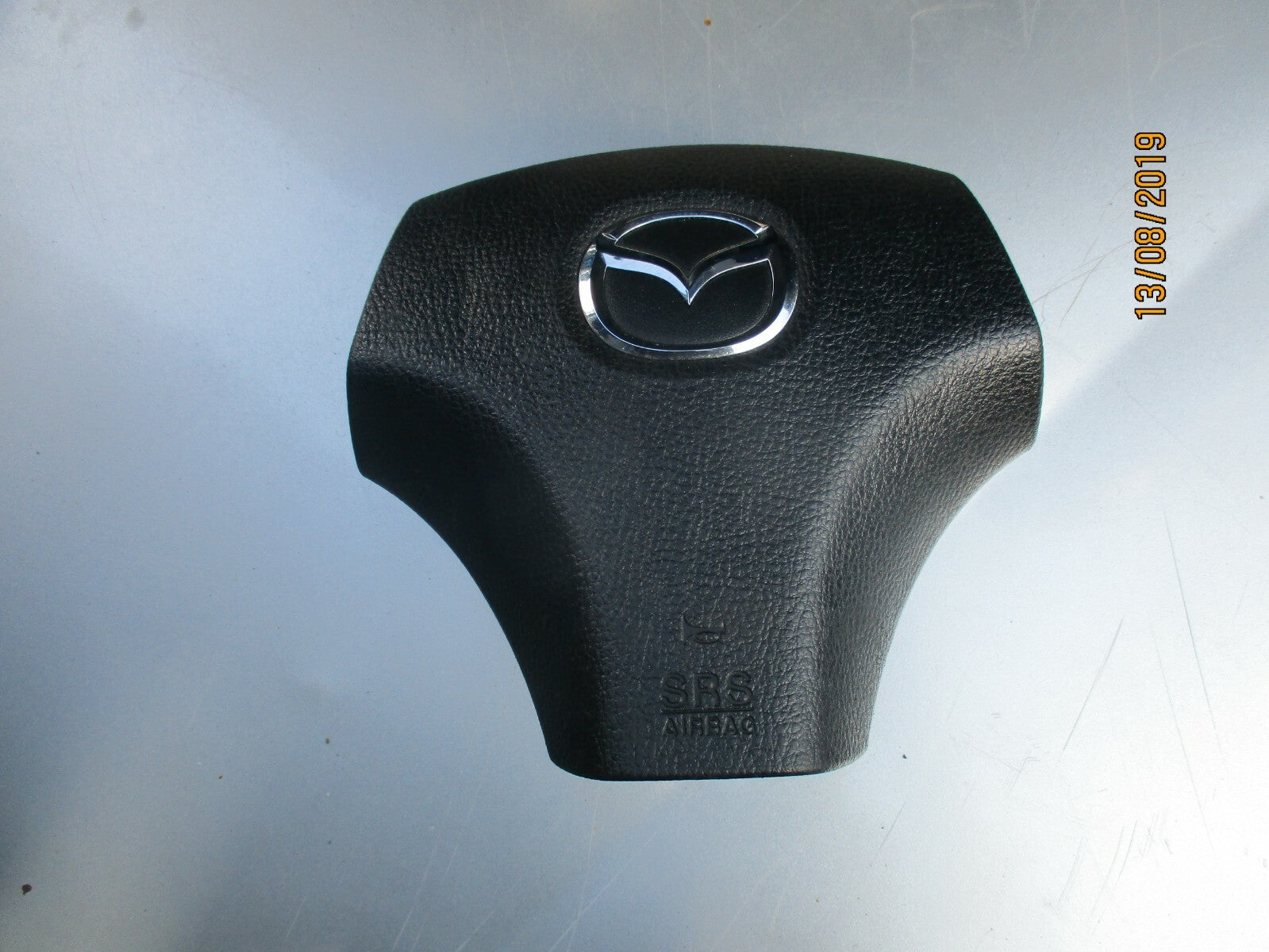 MAZDA 6 GG MK1 STEERING WHEEL AIRBAG SAFETY BAG BLACK