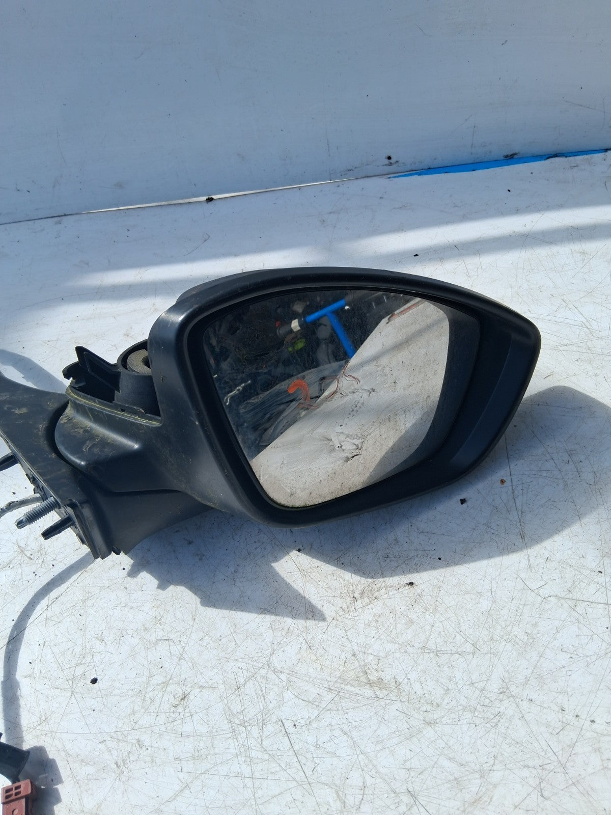 2017 AUDI 206 NSF NEAR PASSENGER LEFT SIDE FRONT POWER FOLD WING MIRROR A046729