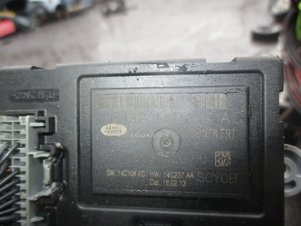RANGE ROVER EVOQUE 2015 NSF PASSENGER SIDE FRONT DOOR CONTROL UNIT BJ3214D617AC