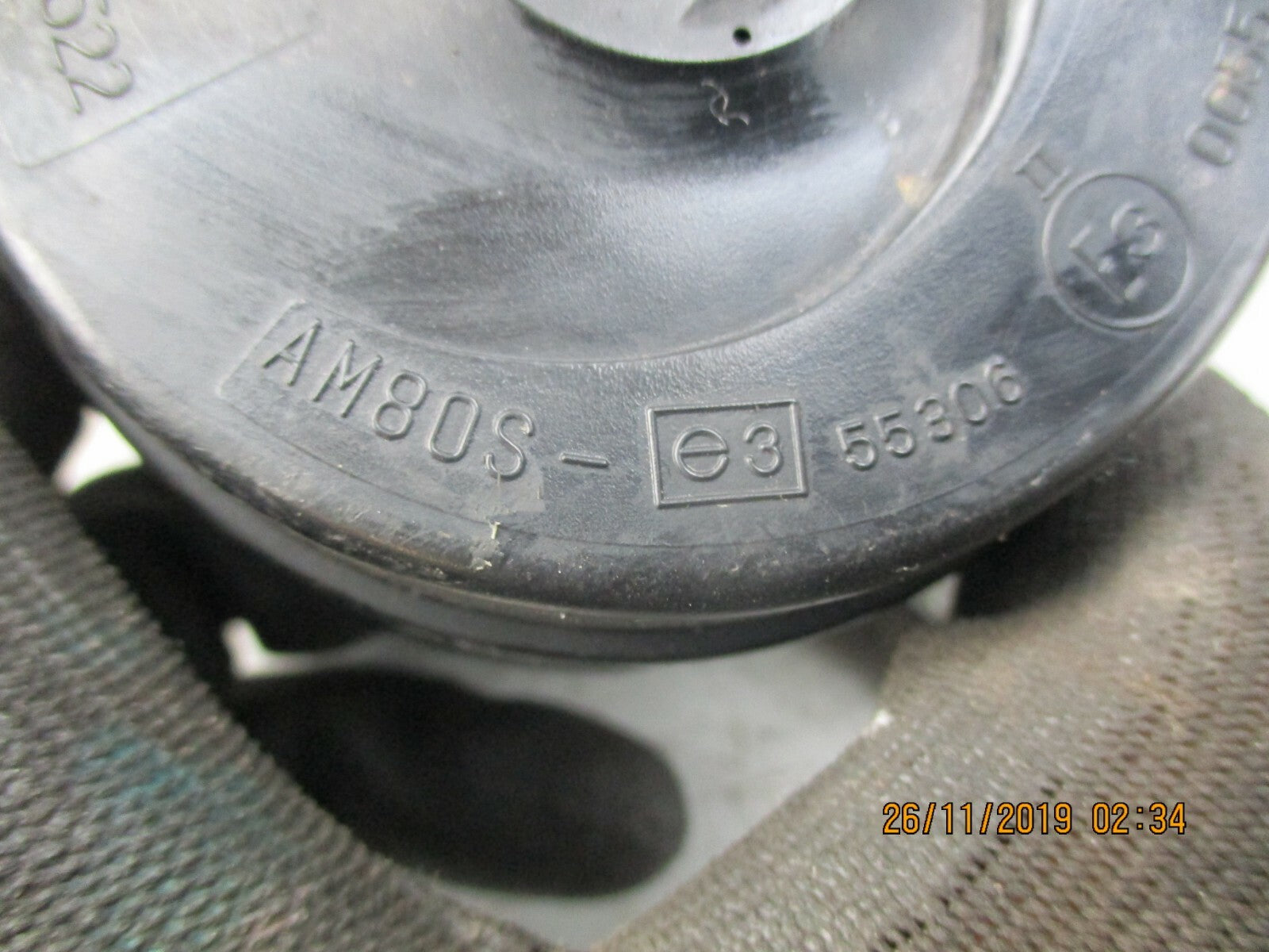 BMW 3 SERIES E90 2007 SINGLE HIGH PITCH HORN
