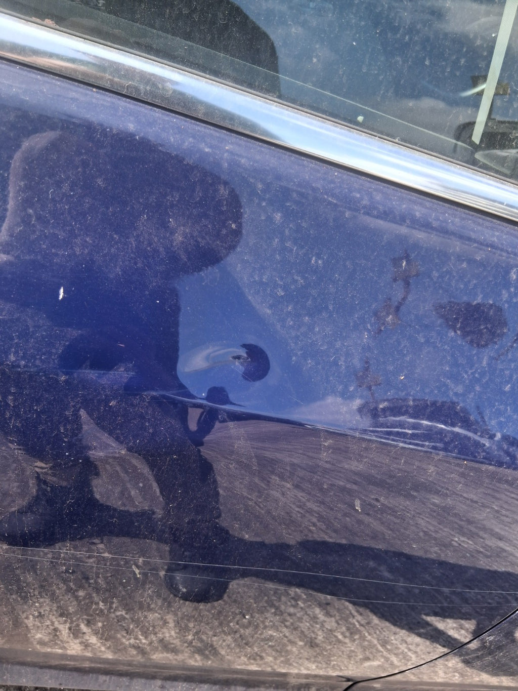2013 VAUXHALL ASTRA J ESTATE OSR DRIVER SIDE REAR RIGHT COMPLETE DOOR BLUE