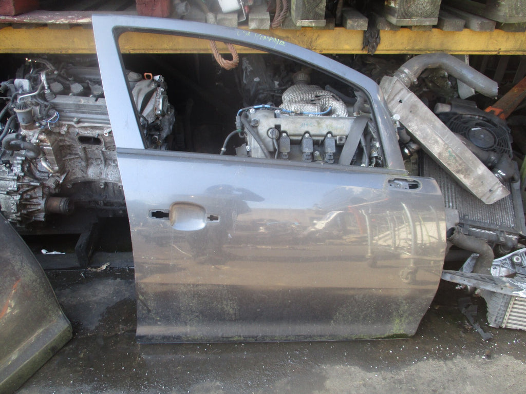 VAUXHALL CORSA D 2012 OSF DRIVER SIDE FRONT DOOR GREY