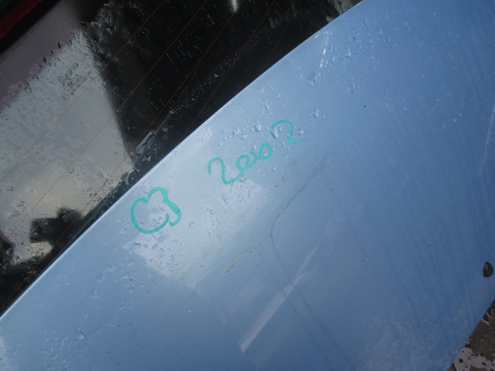 CITROEN C3 MK1 2002 FRONT BONNET HOOD BLUE