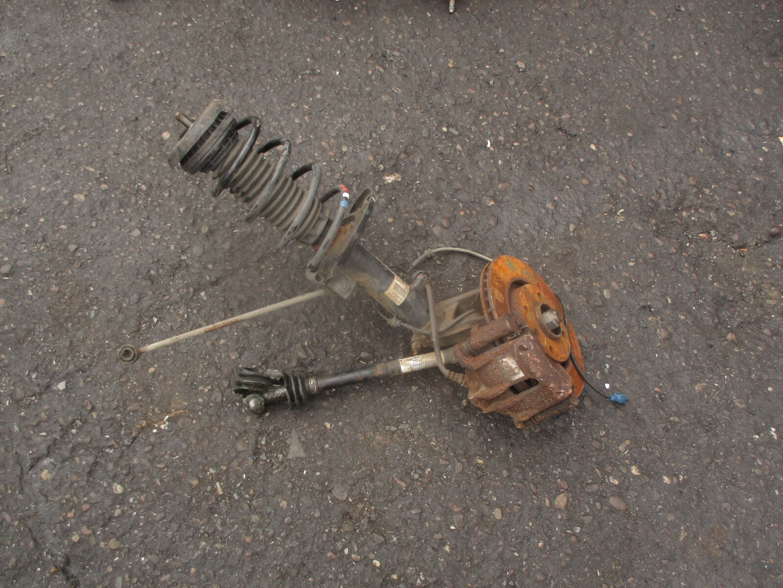 2018 CITROEN C3 MK2 1.2 PETROL NS PASSENGER LEG SHOCK FRONT WHEEL HUB DRIVESHAFT