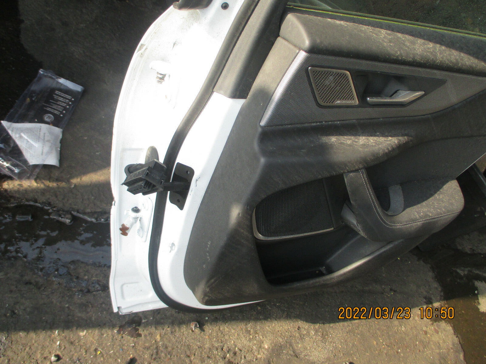 JAGUAR XE 2019 OSR DRIVER SIDE REAR DOOR BARE DOORCARD