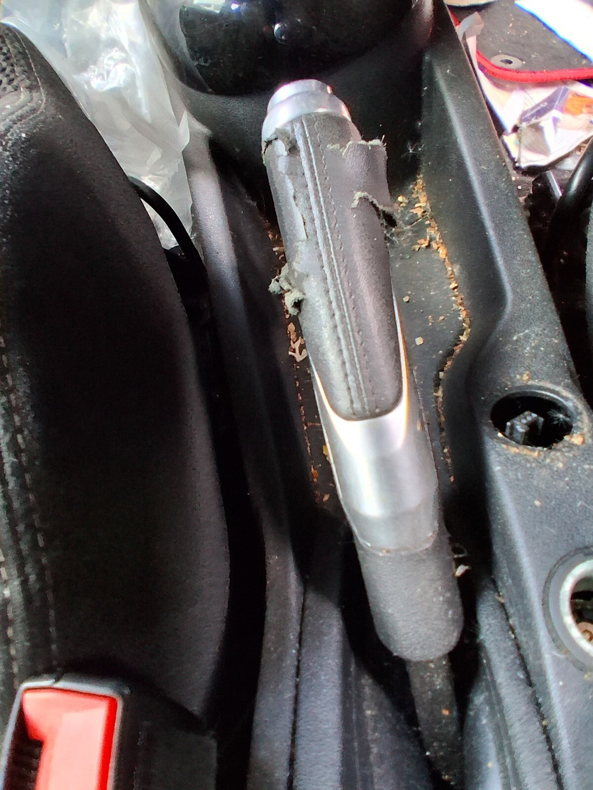 2012 CITROEN DS3 3 DOOR MANUAL HANDBRAKE PARKING BRAKE LEVER MECHANISM