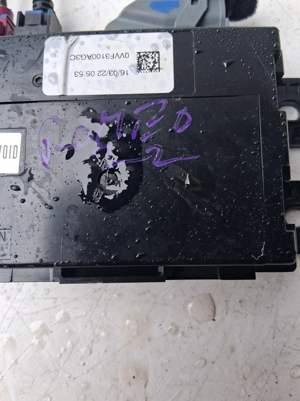 2022 ALFA ROMERO STELVIO Q4 949 BLUETOOTH CONTROL MODULE ECU 68498697AB