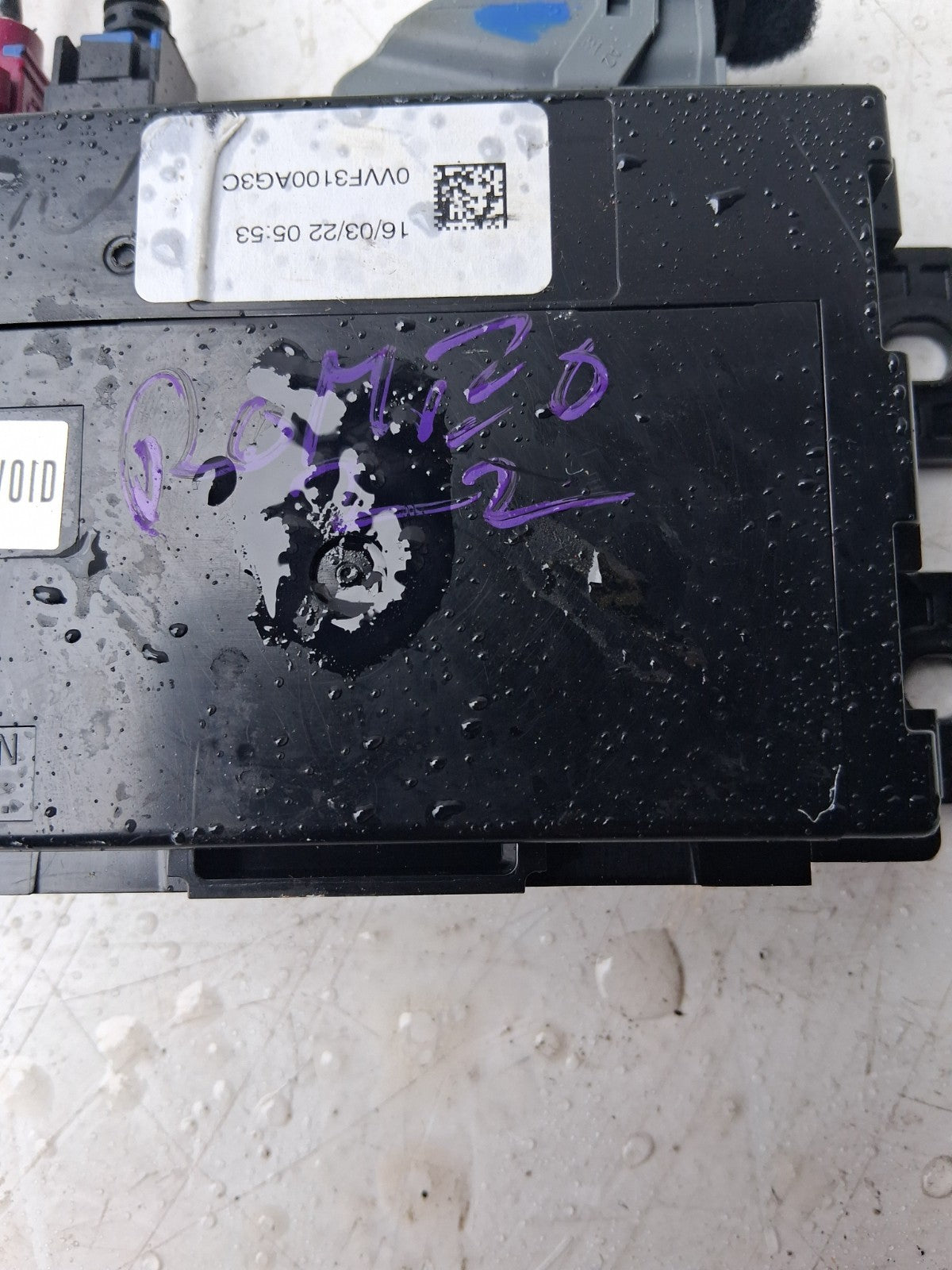 2022 ALFA ROMERO STELVIO Q4 949 BLUETOOTH CONTROL MODULE ECU 68498697AB