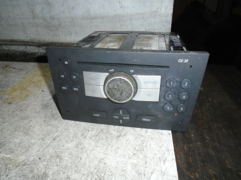 VAUXHALL ASTRA H ZAFIRA B 2007 RADIO CD PLAYER STEREO HEAD UNIT 13233925