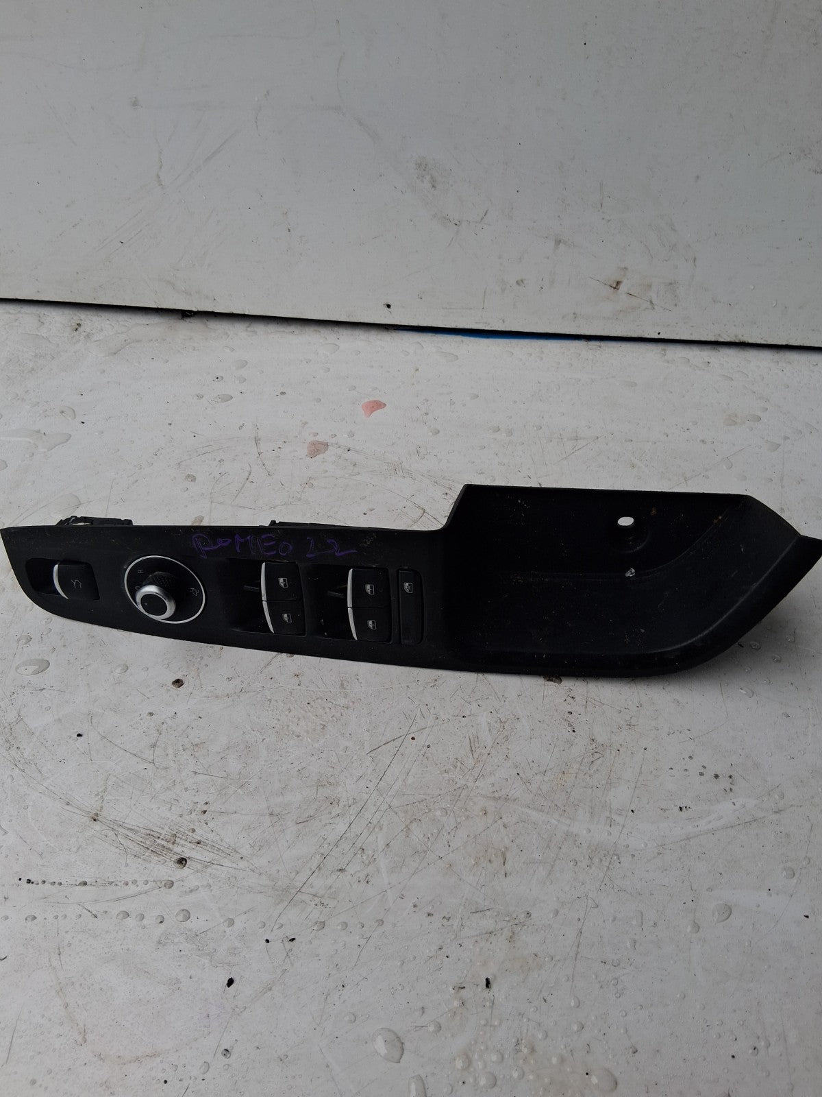 2022 ALFA ROMEO STELVIO 4Q OSF DRIVER SIDE FRONT WINDOW CONTROL SWITCH 186102951
