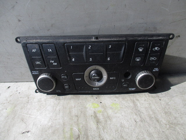 2005 NISSAN ALMERA HEATER RADIO CONTROL SWITCH PANEL 28395BU700