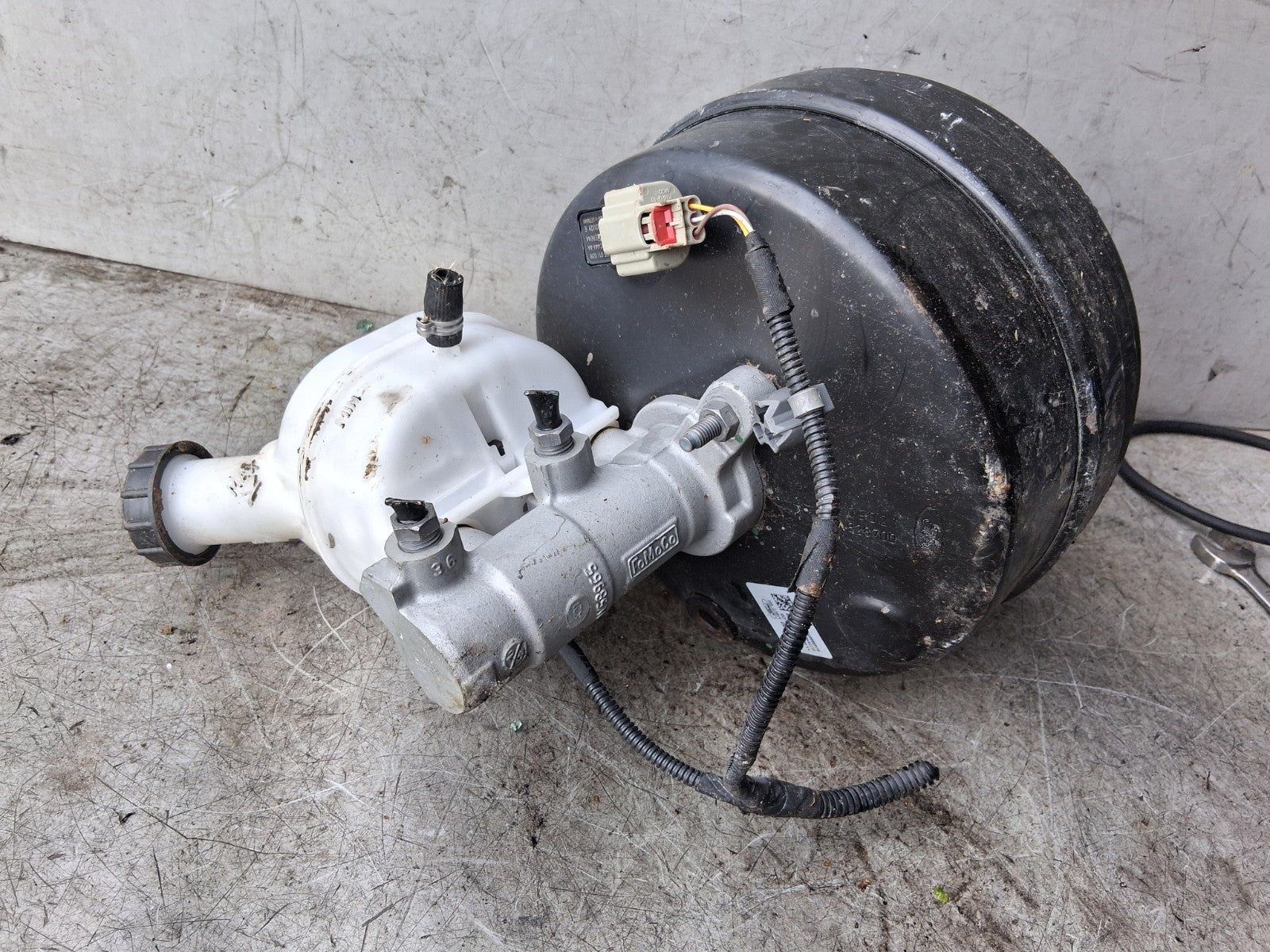 2021 FORD TRANSIT 350 MK8 2.0 DIESEL BRAKE MASTER CYLINDER SERVO GK312B195CD