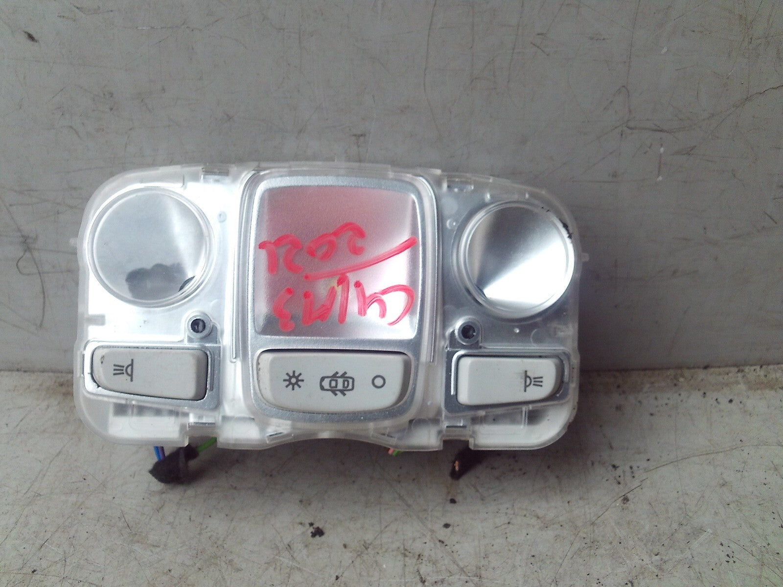 2021 CITROEN C4 MK3 COURTESY INTERIOR ROOF LIGHT 96781446