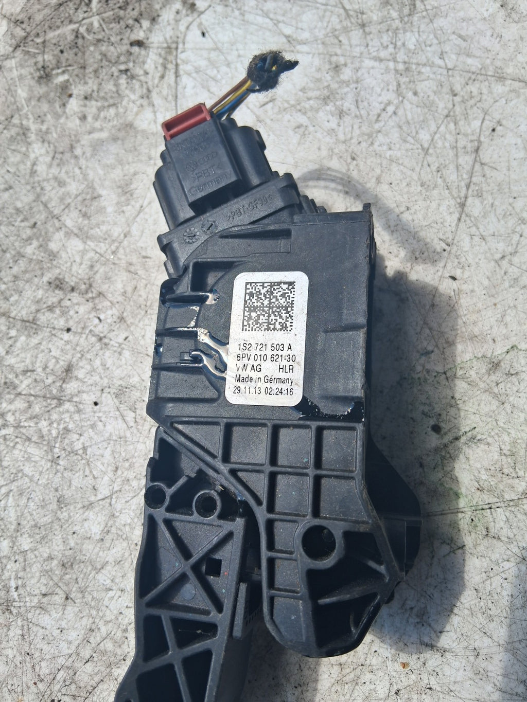 2013 SKODA CITIGO PETROL BRAKE PEDAL ASSEMBLY 1S2721503A