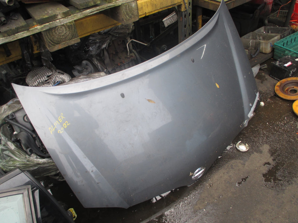 NISSAN ALMERA 2004 FRONT COMPLETE BONNET HOOD GREY