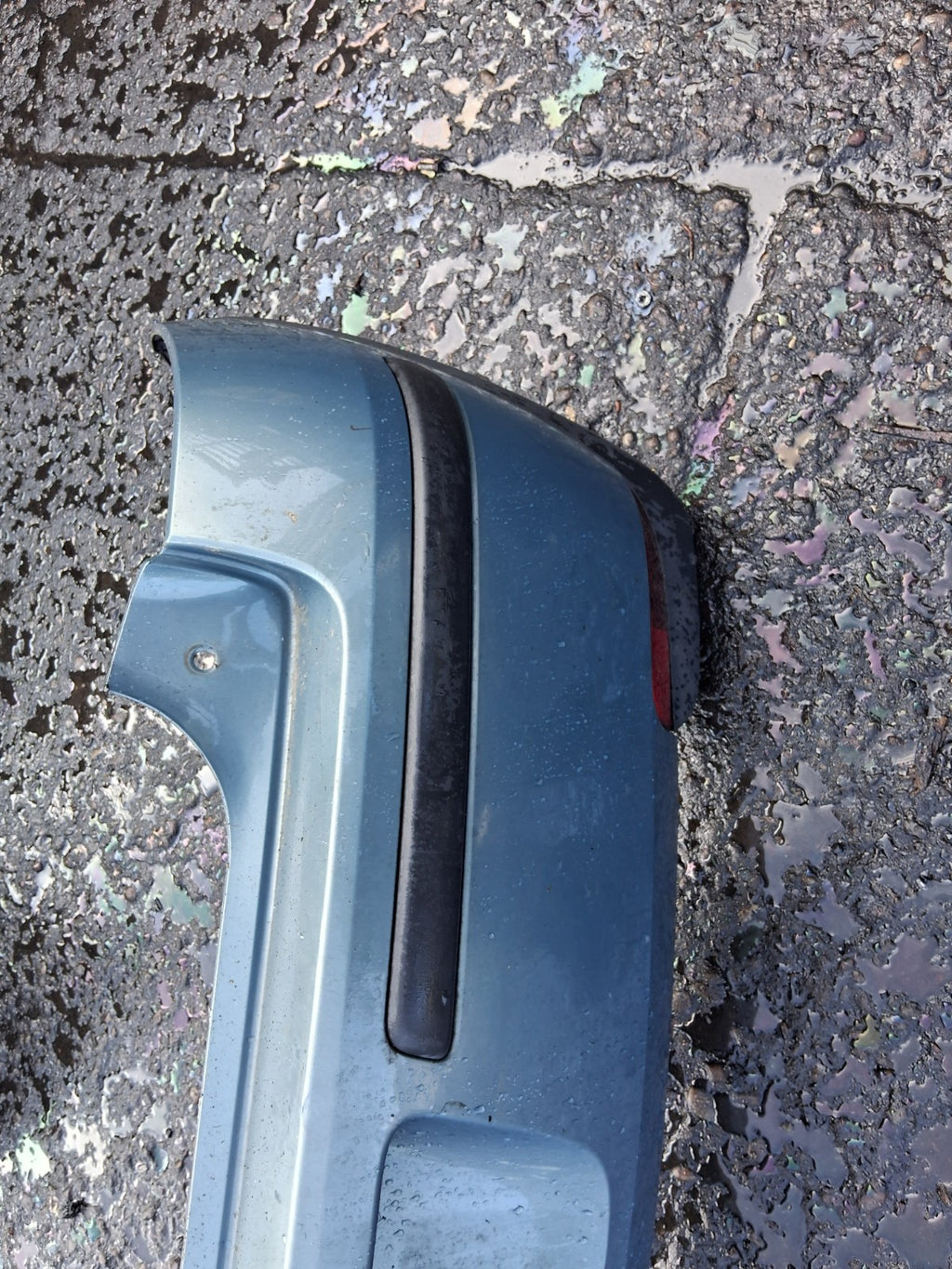 2006 VAUXHALL CORSA C COMPLETE REAR BUMPER BLUE