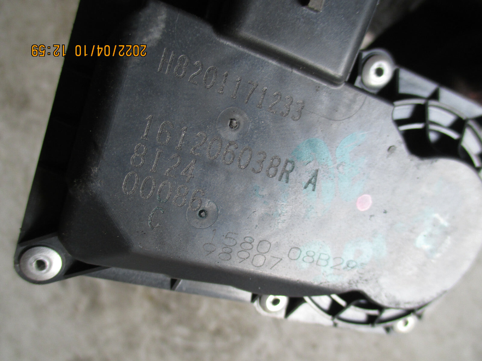 DACIA SANDERO 2017 0.9 PETROL THROTTLE BODY 8201171233
