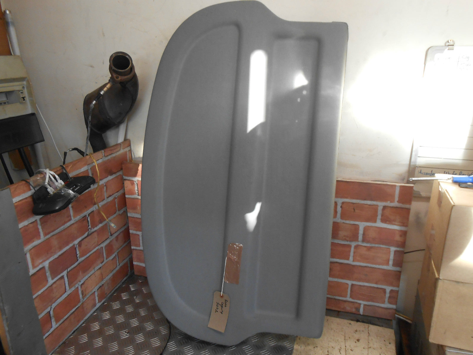 RENAULT LAGUNA 2 MK2 2002 COMPLETE REAR STORAGE PARCEL SHELF LOAD COVER GREY