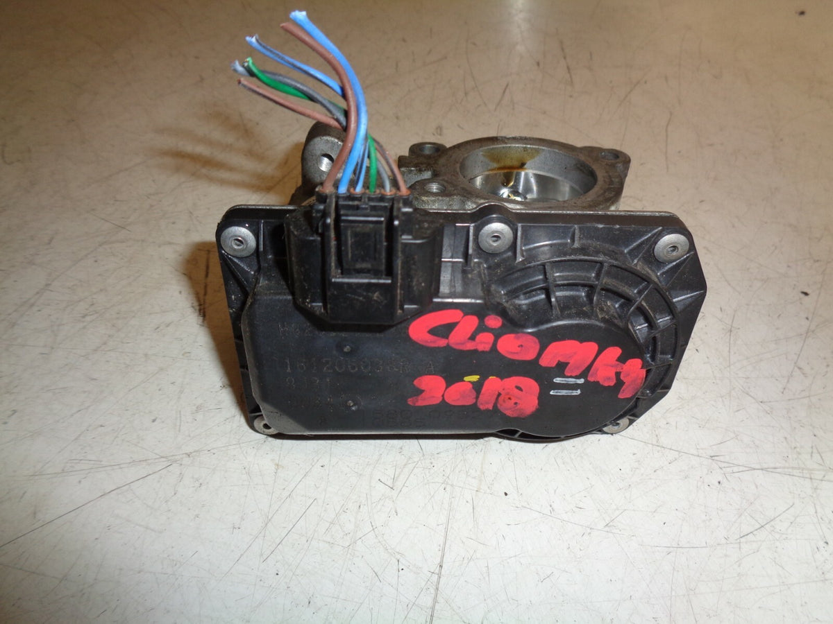 RENAULT CLIO MK4 2018 0.9 PETROL THROTTLE BODY 161206038R