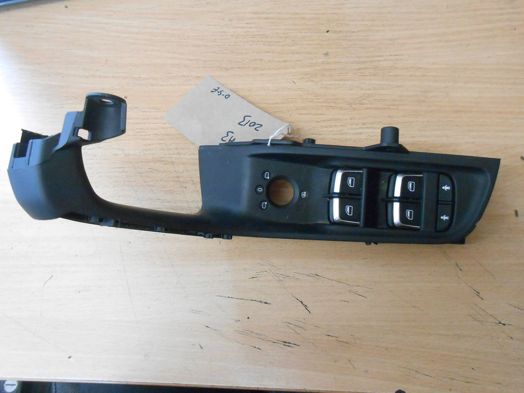 AUDI A3 8V 2013 OSF DRIVER SIDE FRONT 4 WAY WINDOW CONTROL SWITCH 8V0959851 E
