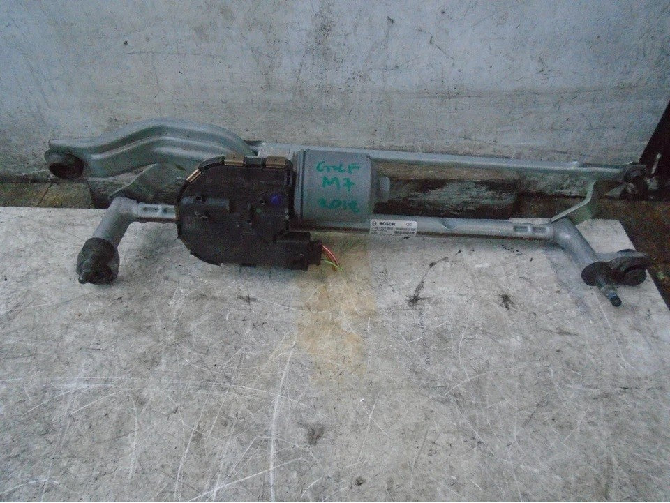 VW VOLSWAGEN  2018 GOLF MK7 FRONT WIPER MOTOR AND LINKAGE 5G2955023D