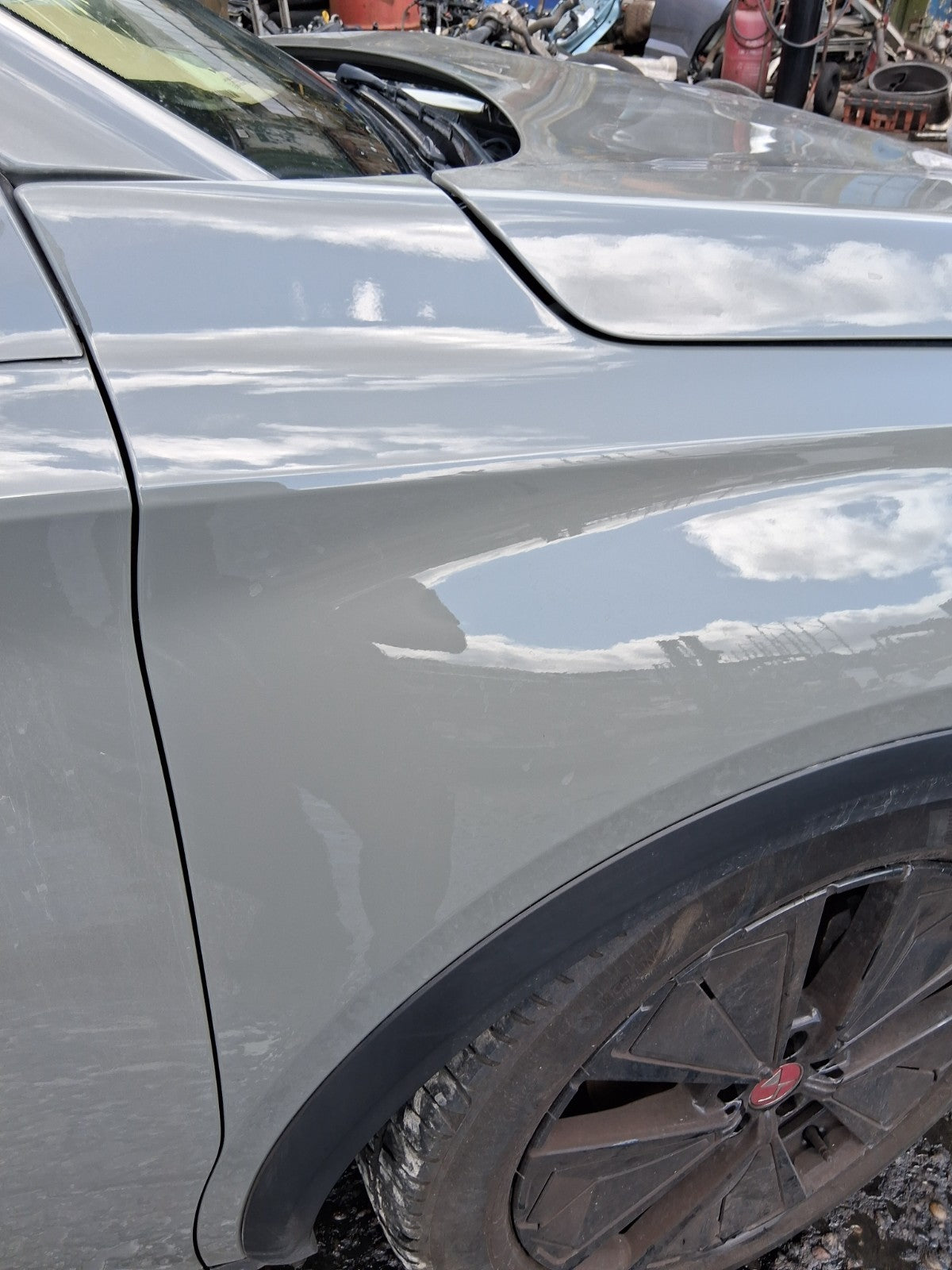 2024 DS AUTOMOBILES DS 7 FACELIFT OS DRIVER SIDE WING PANEL GREY LACQUERED ESC