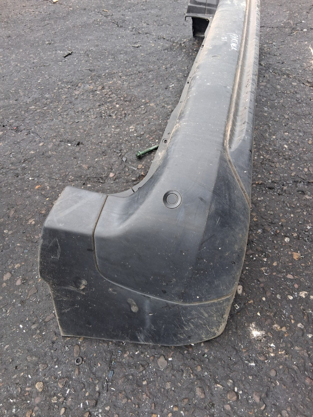 2021 PEUGEOT PARTNER K9 MK3 REAR COMPLETE BUMPER BLACK
