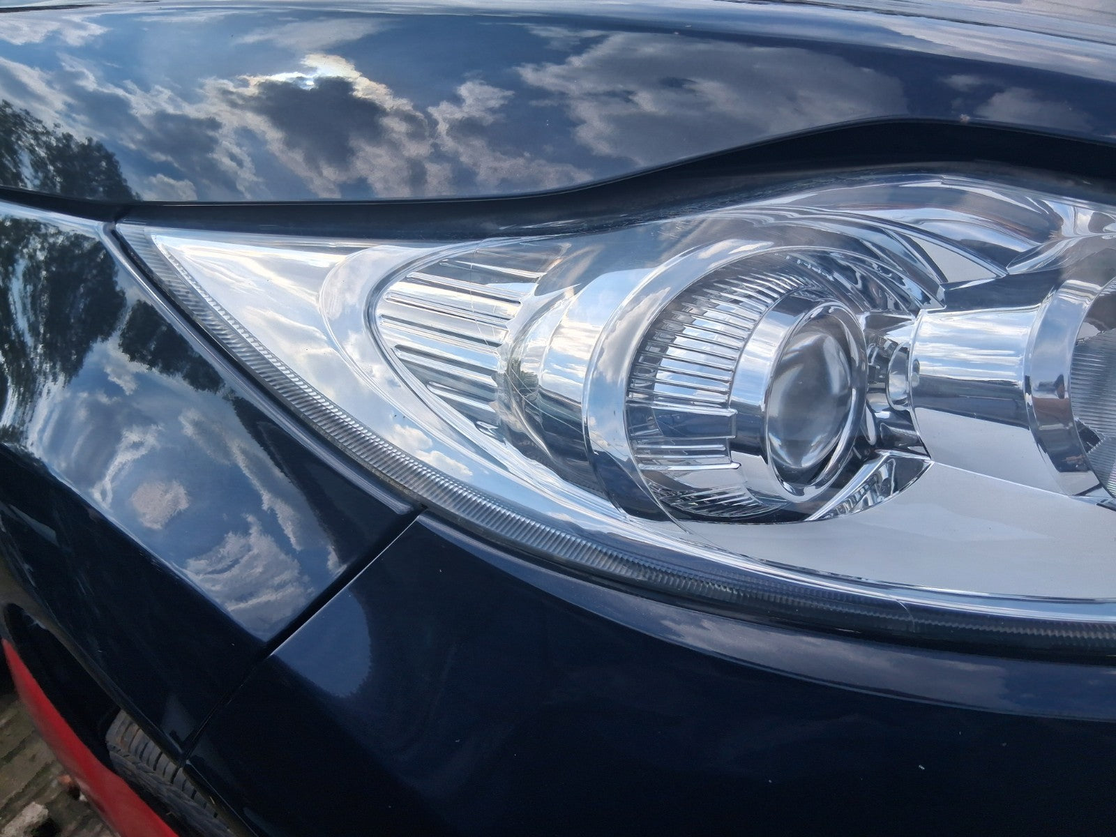2012 FORD FIESTA MK7 5 DOOR OSF DRIVER SIDE FRONT RIGHT HEADLIGHT