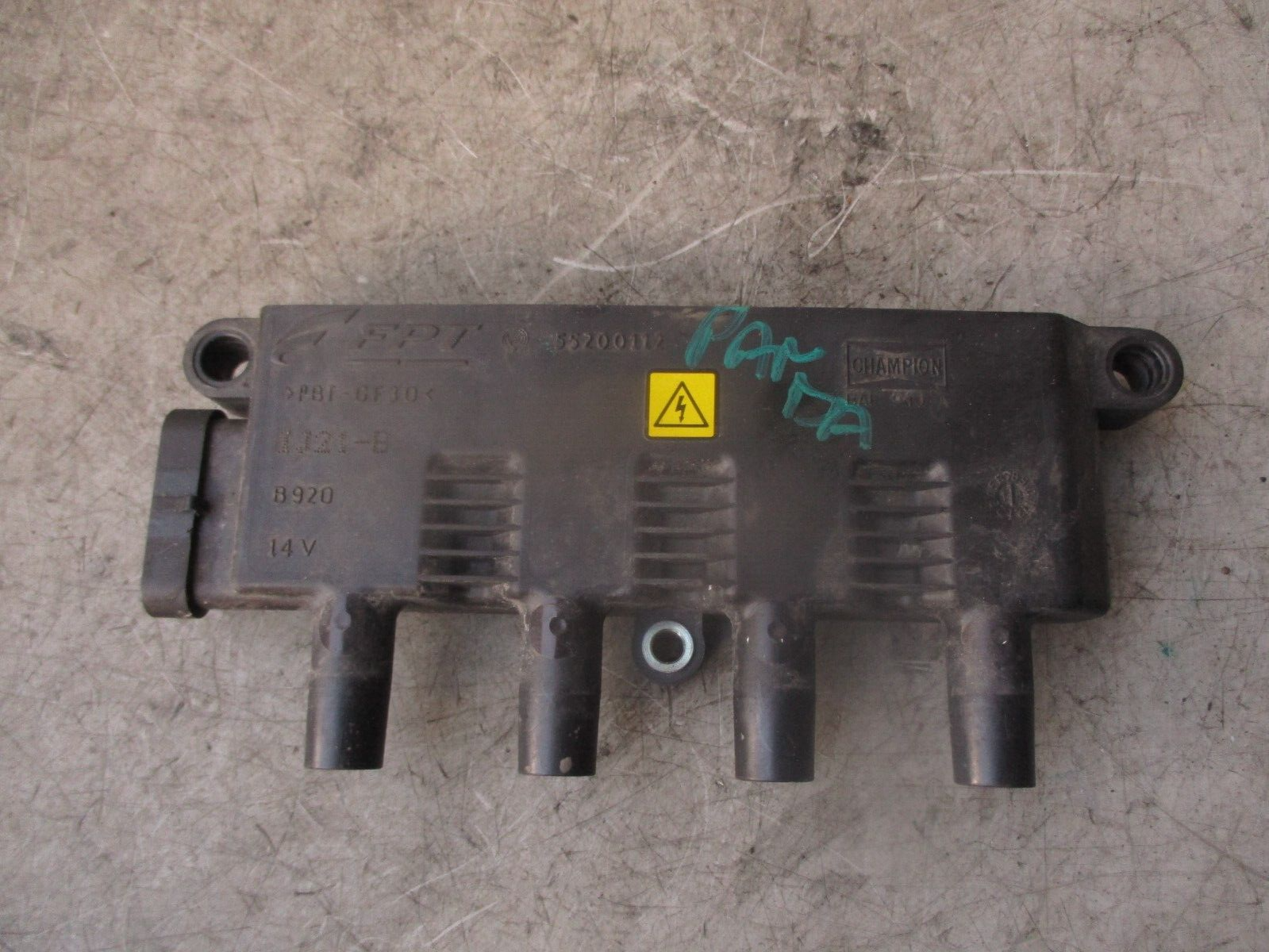 2018 FIAT PANDA 319 0.9 PETROL IGNITION COIL PACK 55200112