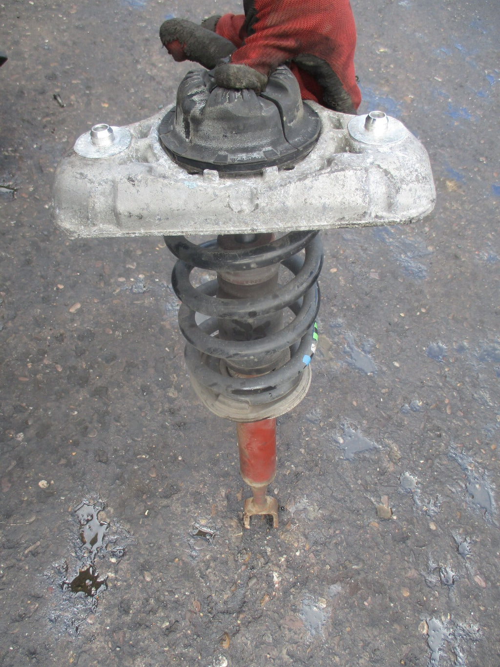 AUDI A4 B6 2004 NSF PASSENGER SIDE FRONT SHOCK SPRING ABSORBER