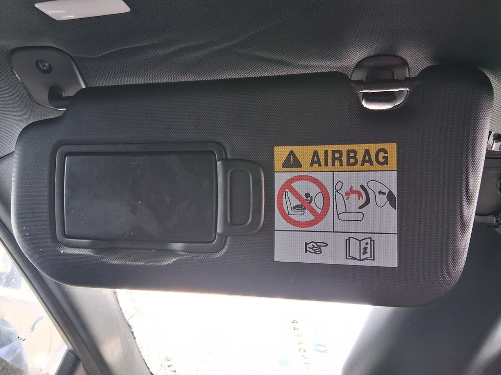 2024 NISSAN QASHQAI J12 MK3 NSF PASSENGER SIDE FRONT LEFT SUN VISOR SHADE