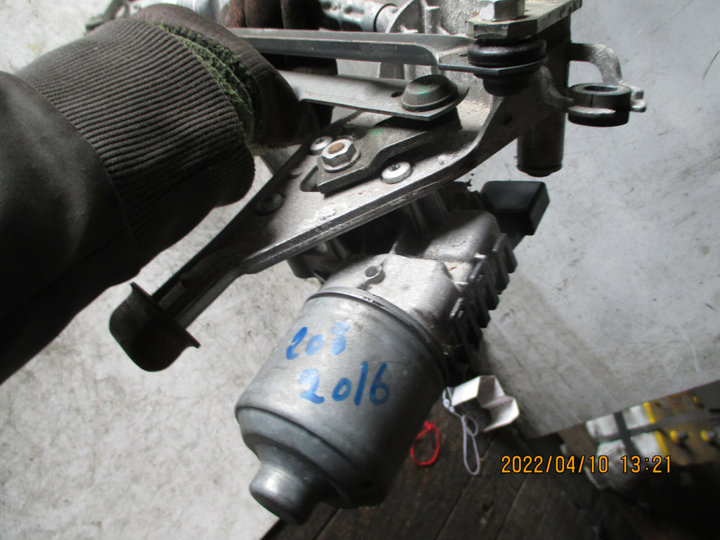 PEUGEOT 208 2016 FRONT WINDSCREEN WIPER MOTOR LINKAGE 9673917180