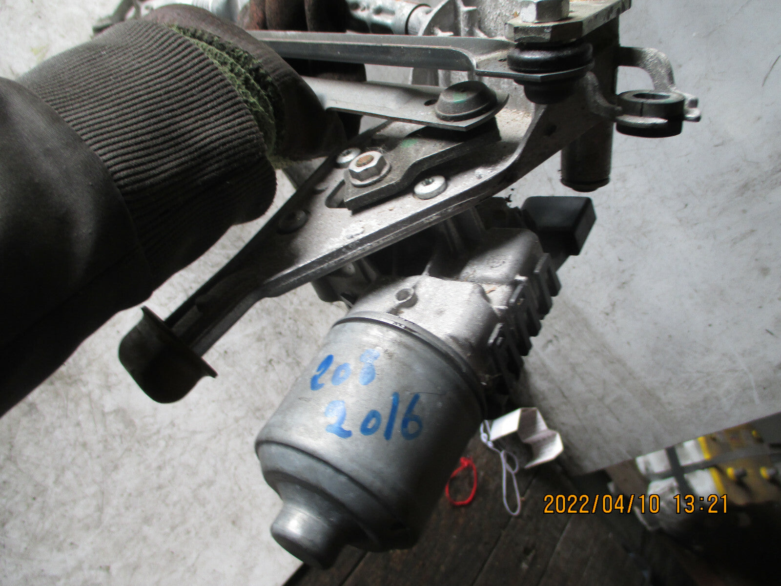 PEUGEOT 208 2016 FRONT WINDSCREEN WIPER MOTOR LINKAGE 9673917180