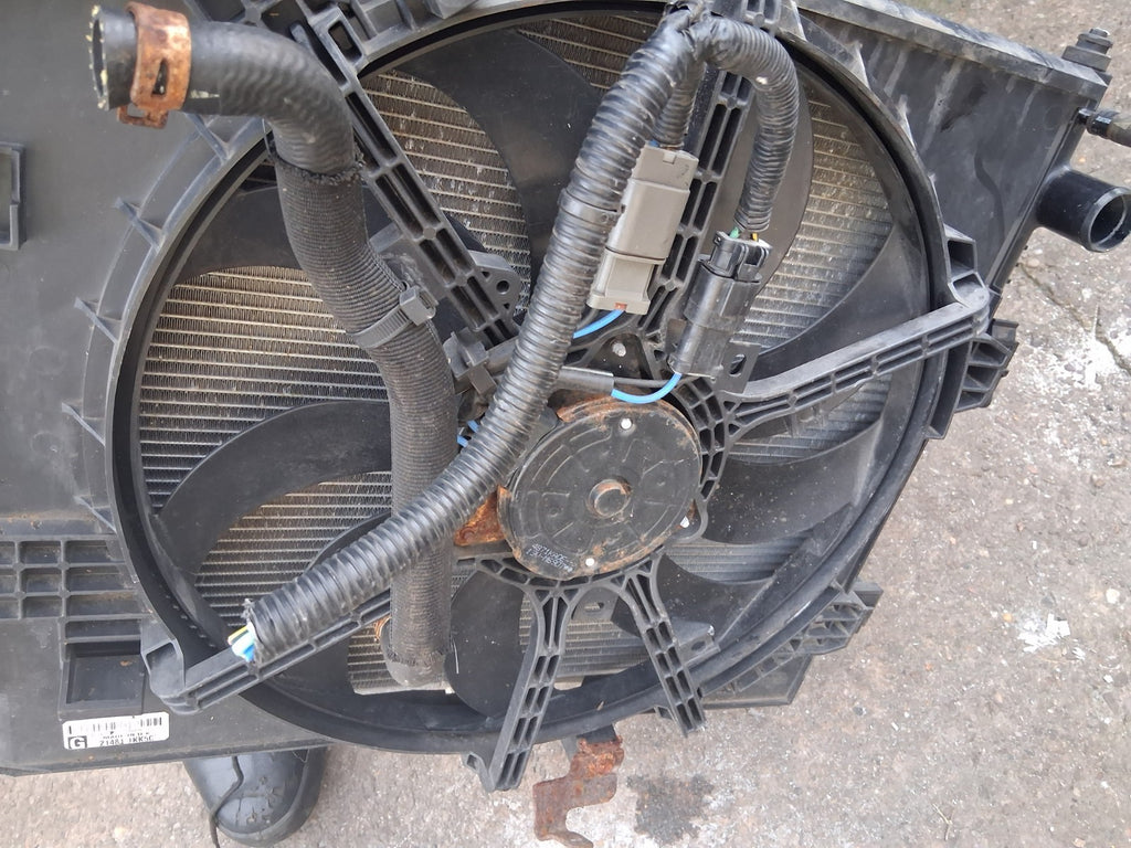 2016 NISSAN JUKE F15 1.5 DIESEL RADIATOR RAD PACK 214811KK5C