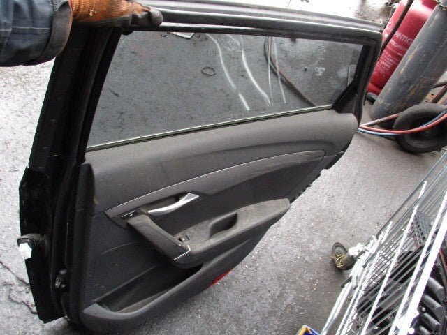 2015 HYUNDAI I40 ESTATE OSR DRIVER SIDE REAR DOOR BARE BLACK