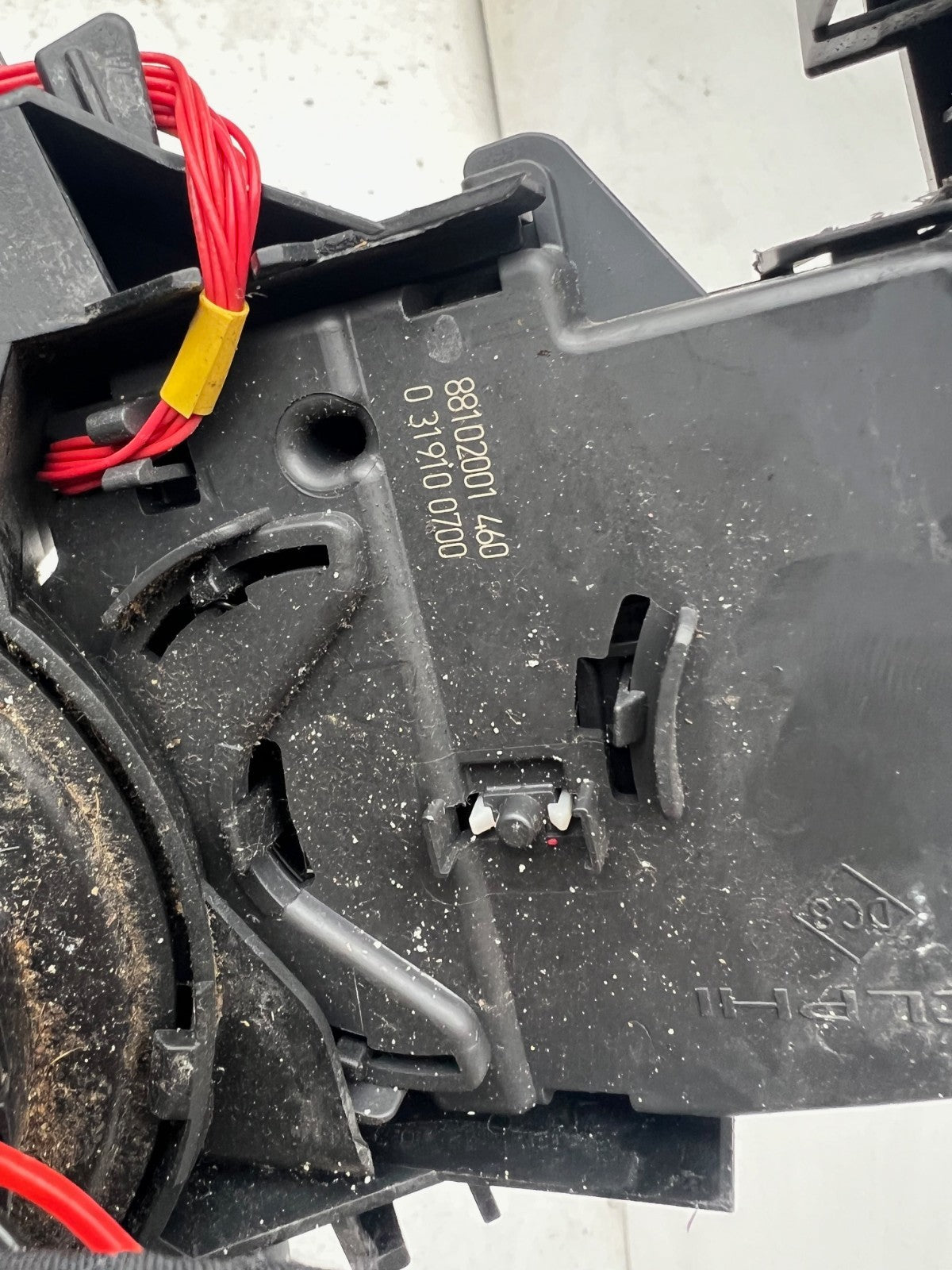 2016 RENAULT KANGOO MK2 INDICATOR WIPER COMBINATION SWITCH STALK SQUIB RING