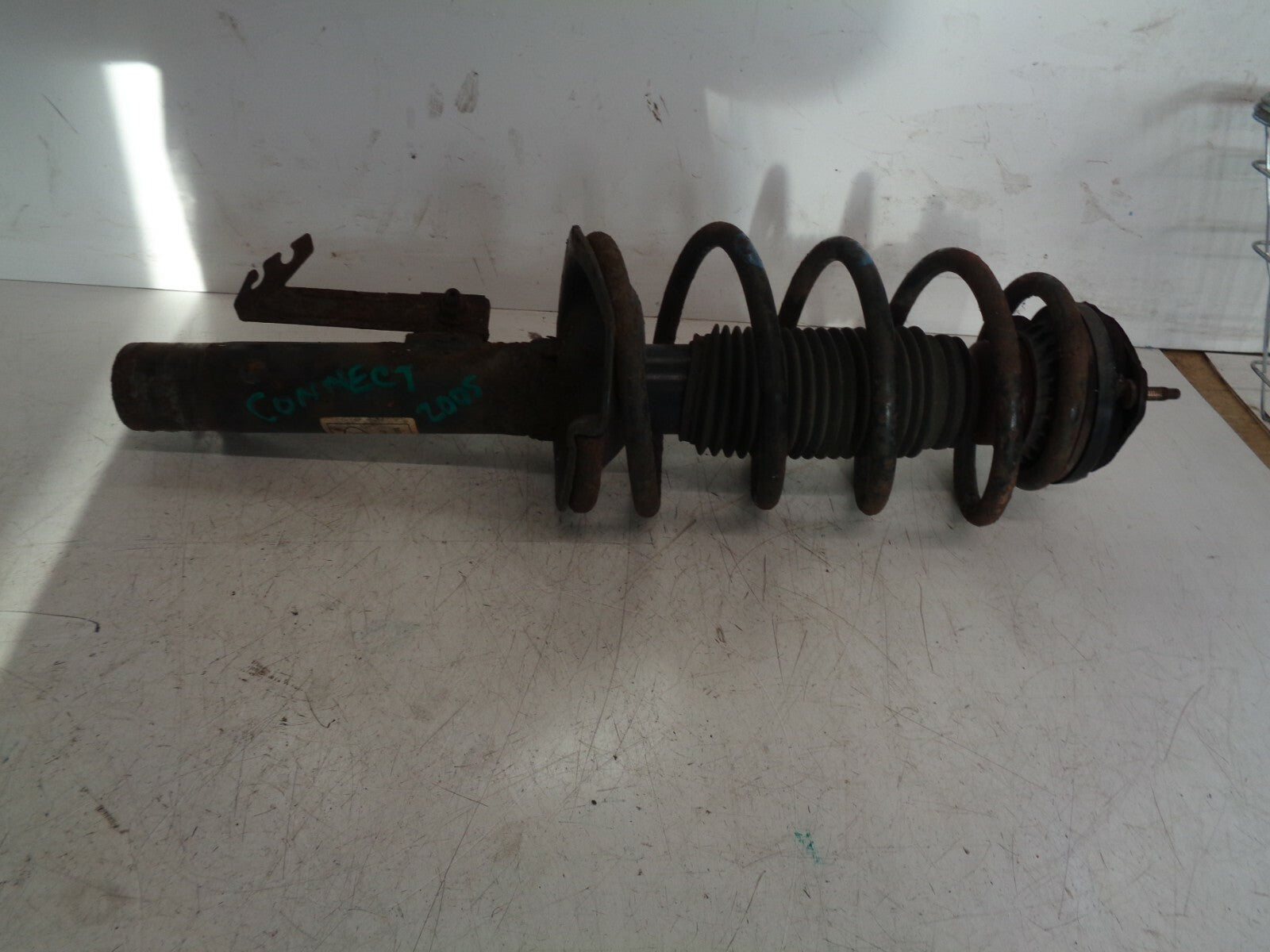 FORD TRANSIT CONNECT 2005 OSF DRIVER SIDE FRONT SHOCK COIL SPRING 2T1418057DJ