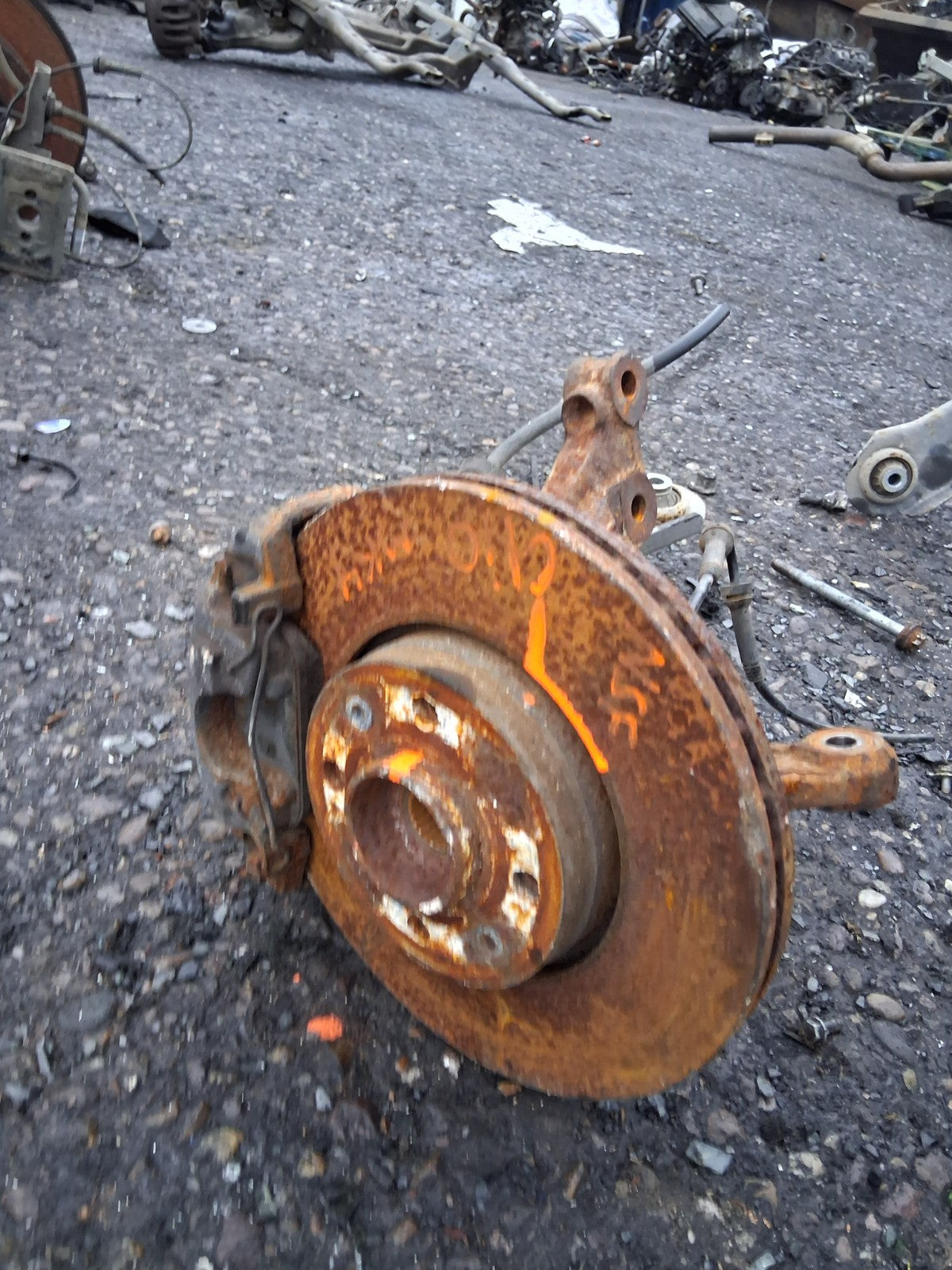 2017 RENAULT CLIO MK4 0.9 PETROL NSF PASSENGER SIDE FRONT WHEEL BEARING HUB