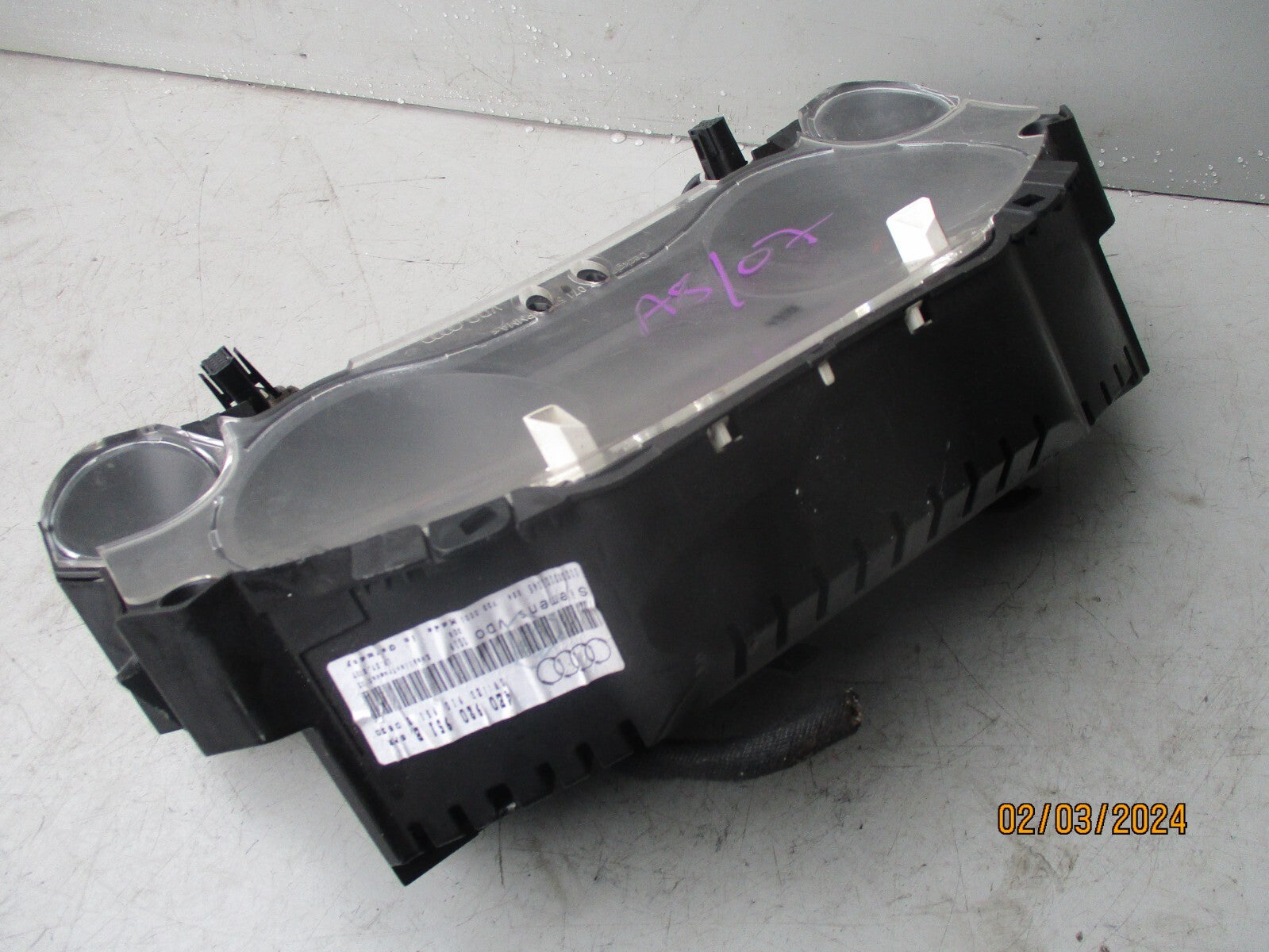 AUDI A8 4E 2008 3.0 DIESEL SPEEDO SPEEDOMETER INSTRUMENT CLUSTER 4E0920951B